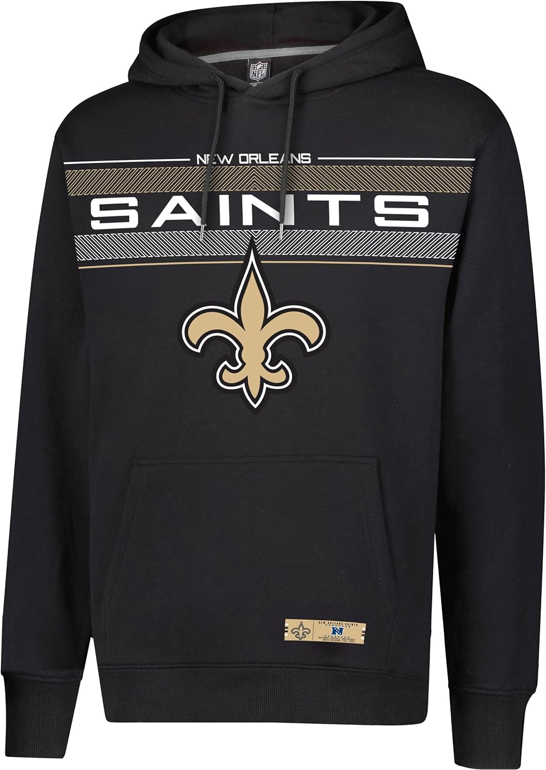 Ultra Game Men's Soft Fleece Hoodie with Zipper Pockets