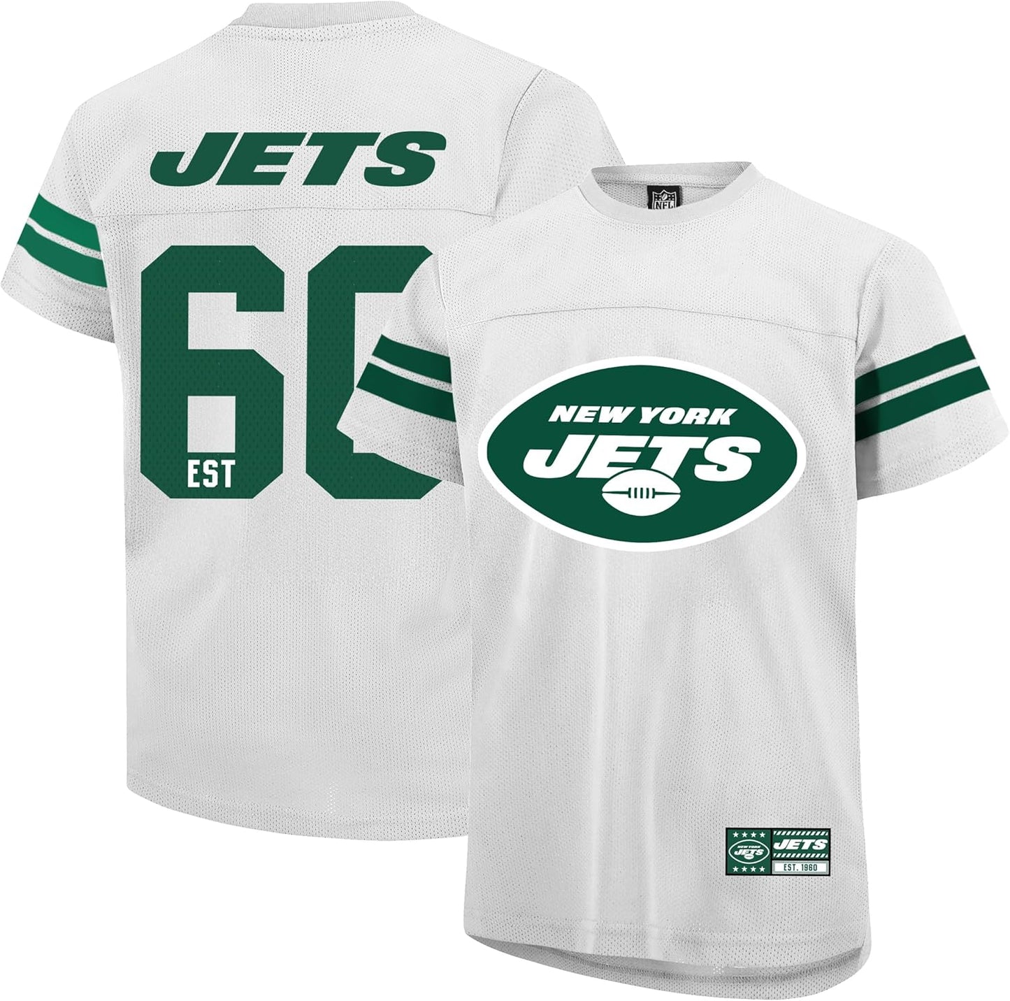 Ultra Game Boy's Mesh Vintage Jersey Tee Shirt for NFL Fans