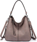 Realer Women's Hobo Crossbody Bag - Fashionable Large Handbag