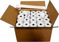 1 3/4ft x 165ft Bond Cash Register Paper - 100 Rolls - Reliable Bulk