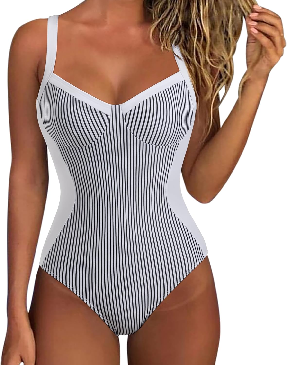 SUUKSESS Womens Tummy Control One Piece Swimsuit for All