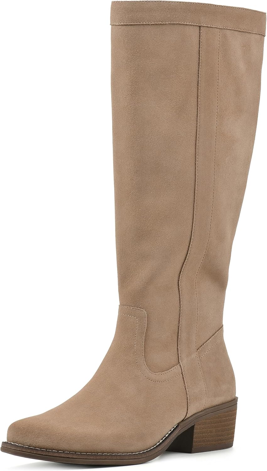 WHITE MOUNTAIN Women's Altitude Stack-Heeled Tall Boot Review