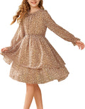 GRACE KARIN Girls Fall Long Sleeve Dress for Parties and Holidays