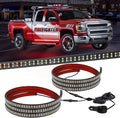 XRIDONSEN 70 in Red Truck Emergency Light Strip - High Visibility