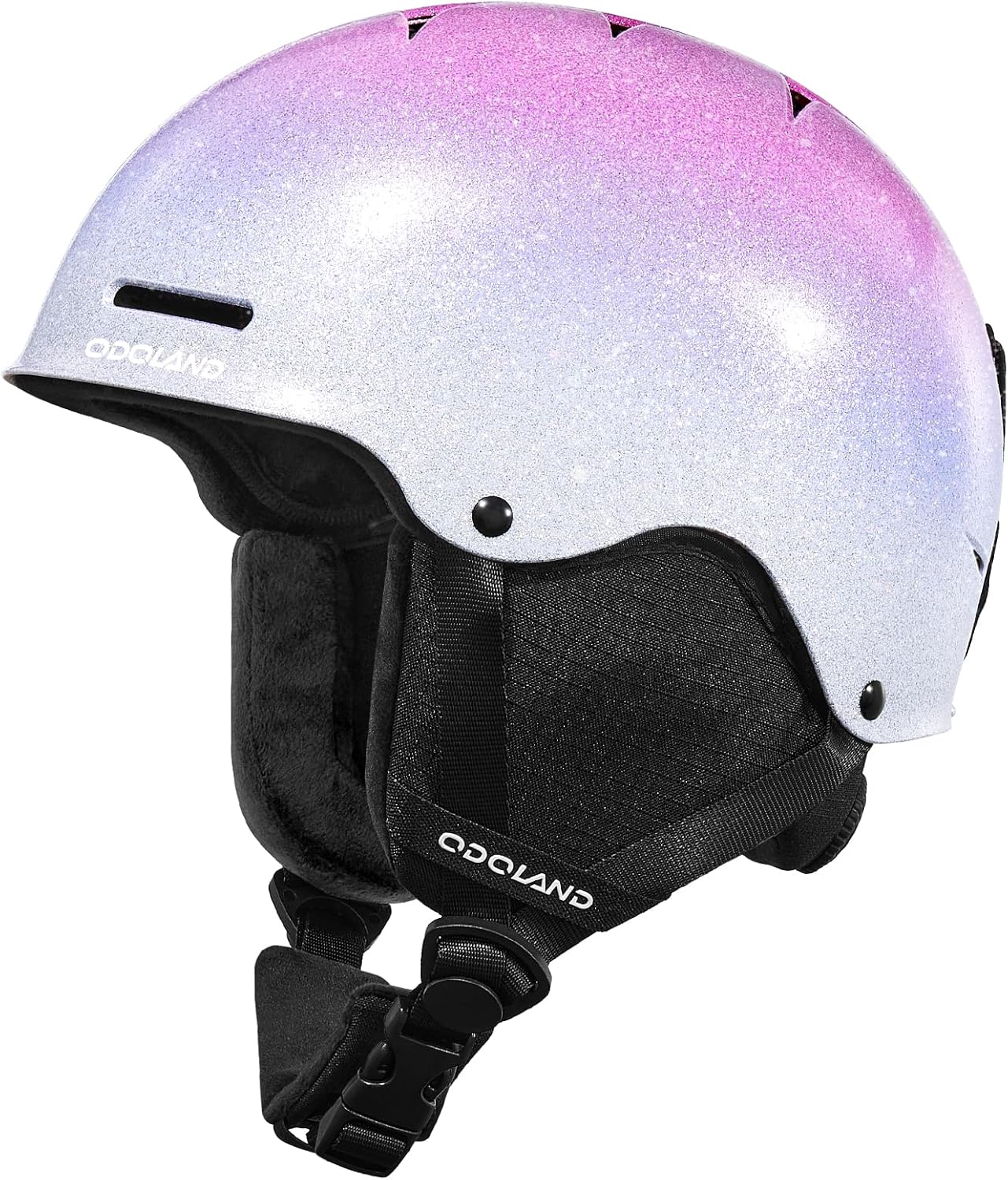 Odoland Shinning Ski Helmet - Safety-Certified Cooling Vents