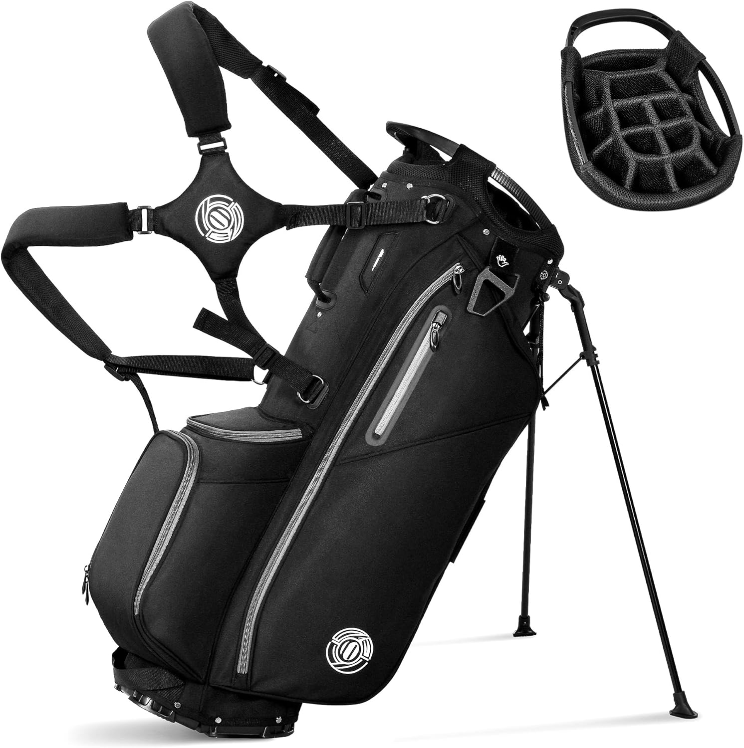 Lightweight 14-Way Golf Stand Bag for Ultimate Comfort