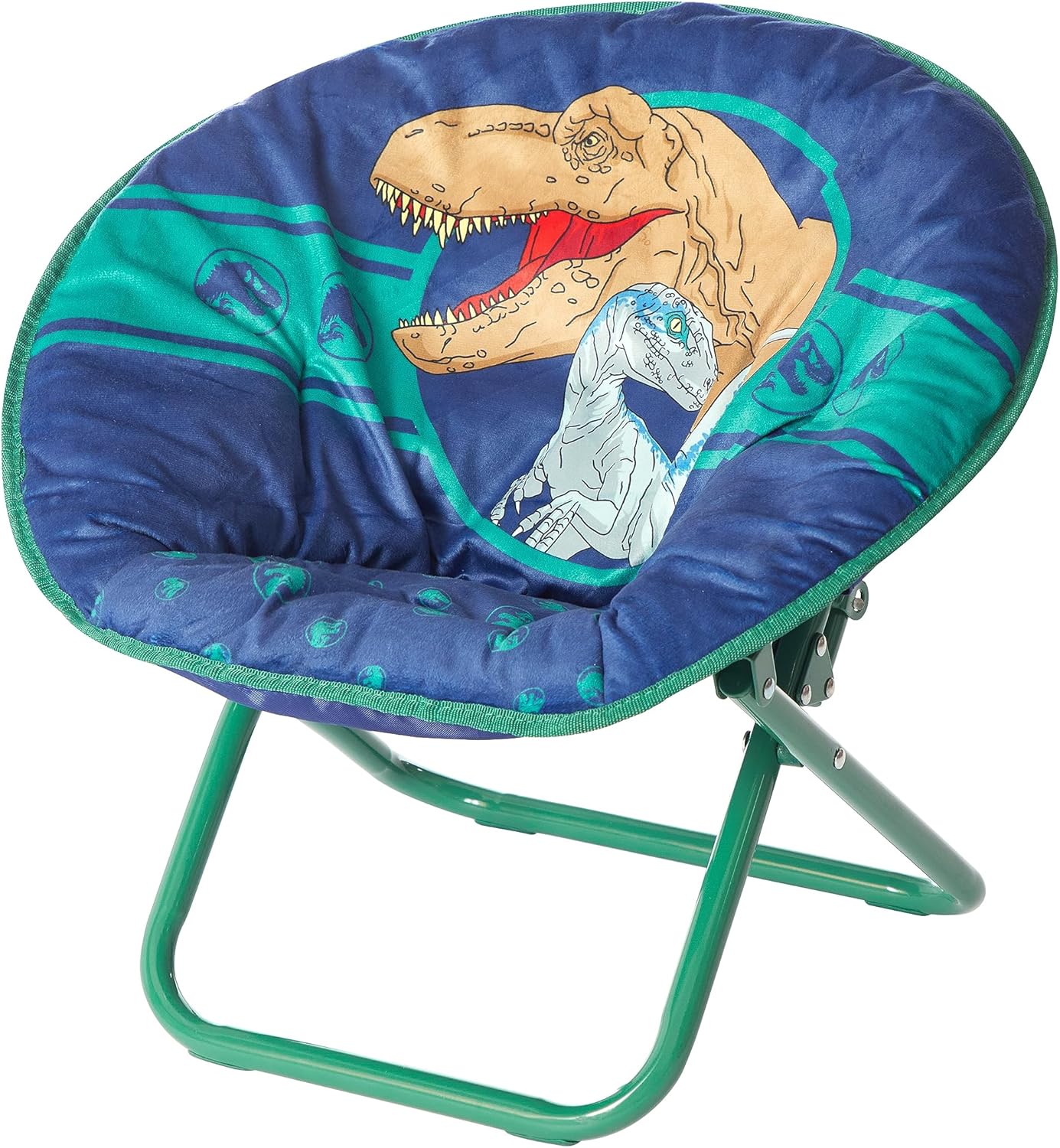 Jurassic World Dinosaur Toddler Saucer Chair for Kids Comfort