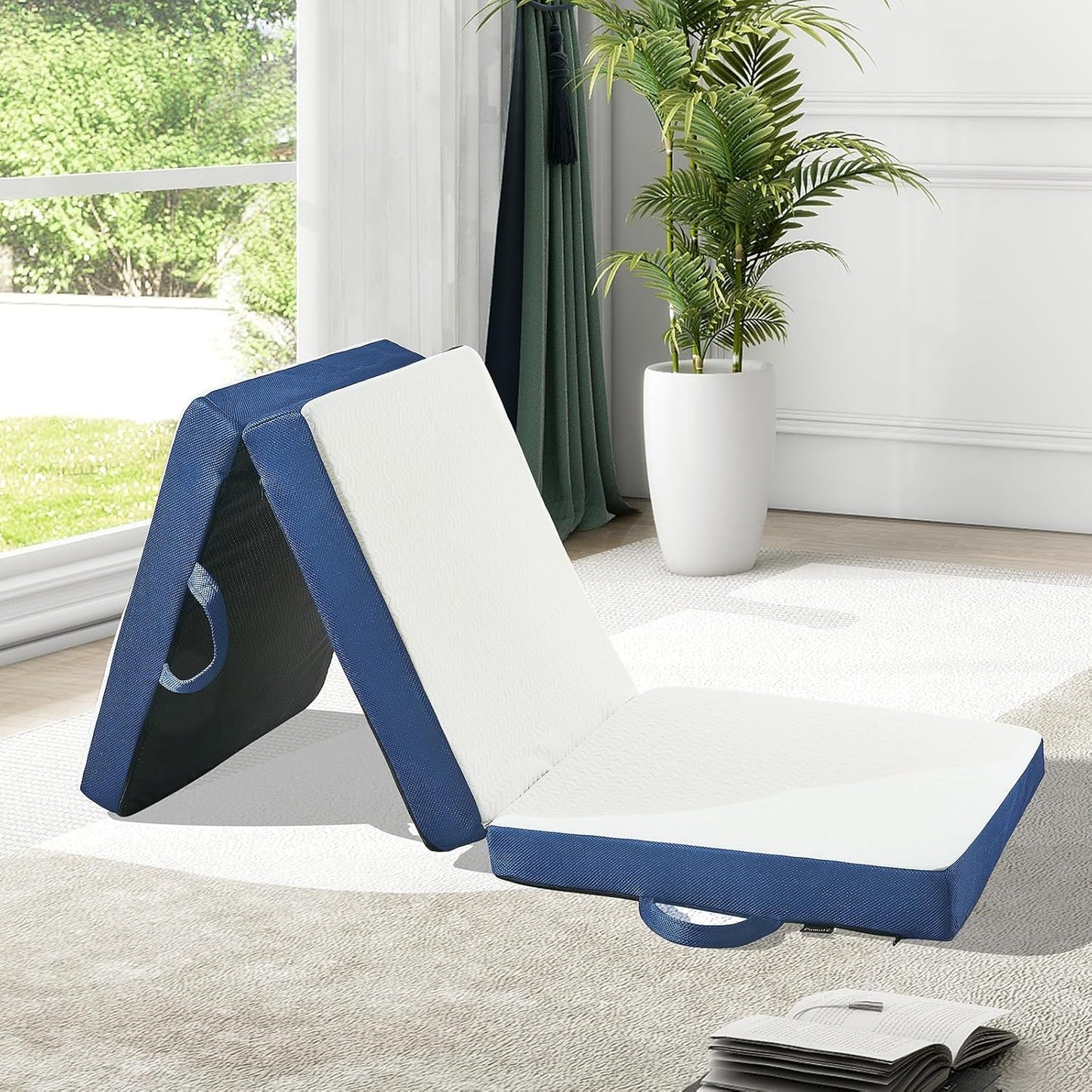 Folding Mattress Single Size with Memory Foam for Comfort