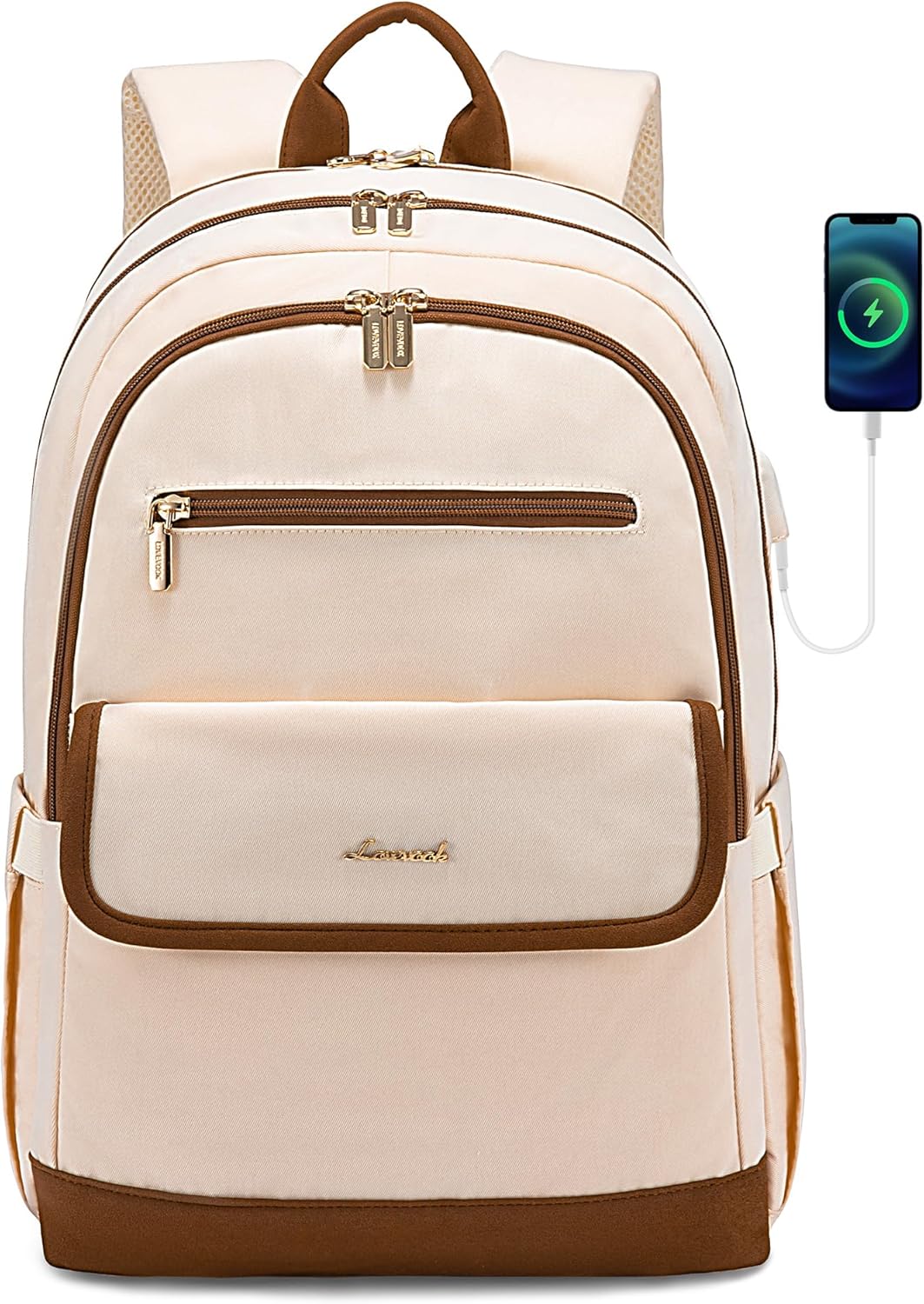 LOVEVOOK Laptop Backpack for Women, Stylish Travel Companion
