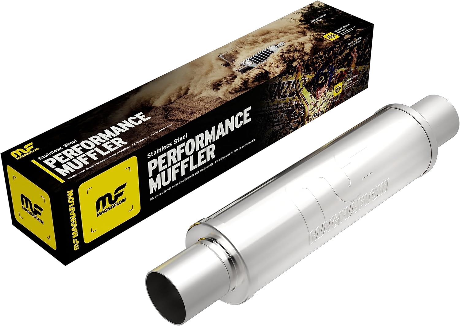 MagnaFlow Performance Exhaust Muffler 10416 for Enhanced Sound