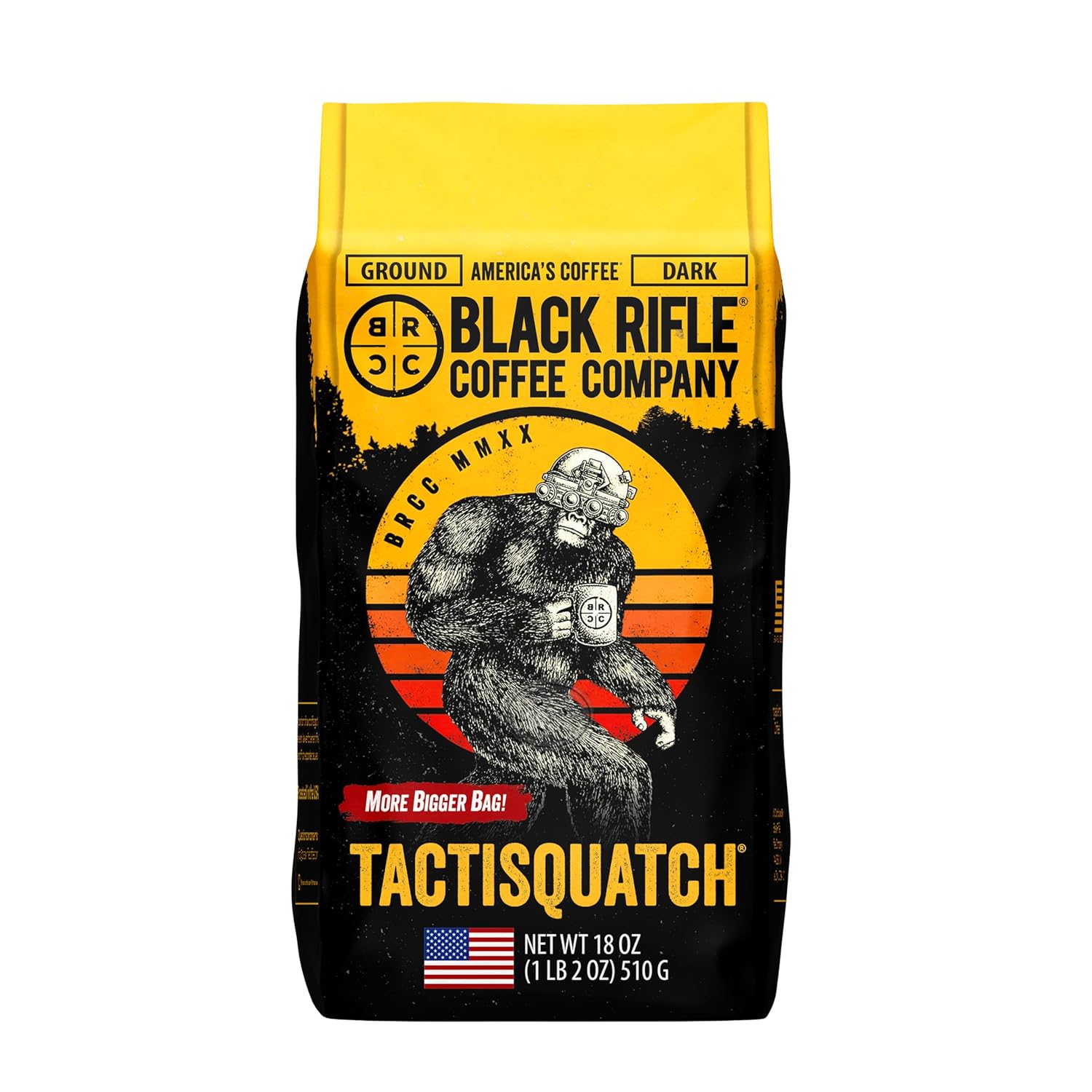 Boldly Dark: Tactisquatch Ground Coffee