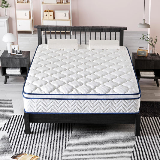 14 Inch King Size Hybrid Mattress for Ultimate Comfort and Support