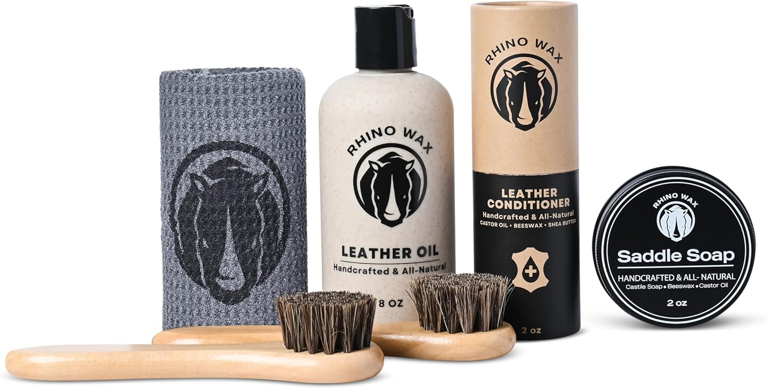 Horse Care Kit - Leather Maintenance, Conditioning & Cleaning - USA Made