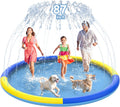 87 in Non-Slip Splash Pad for Kids and Dog - Extra Large Backyard