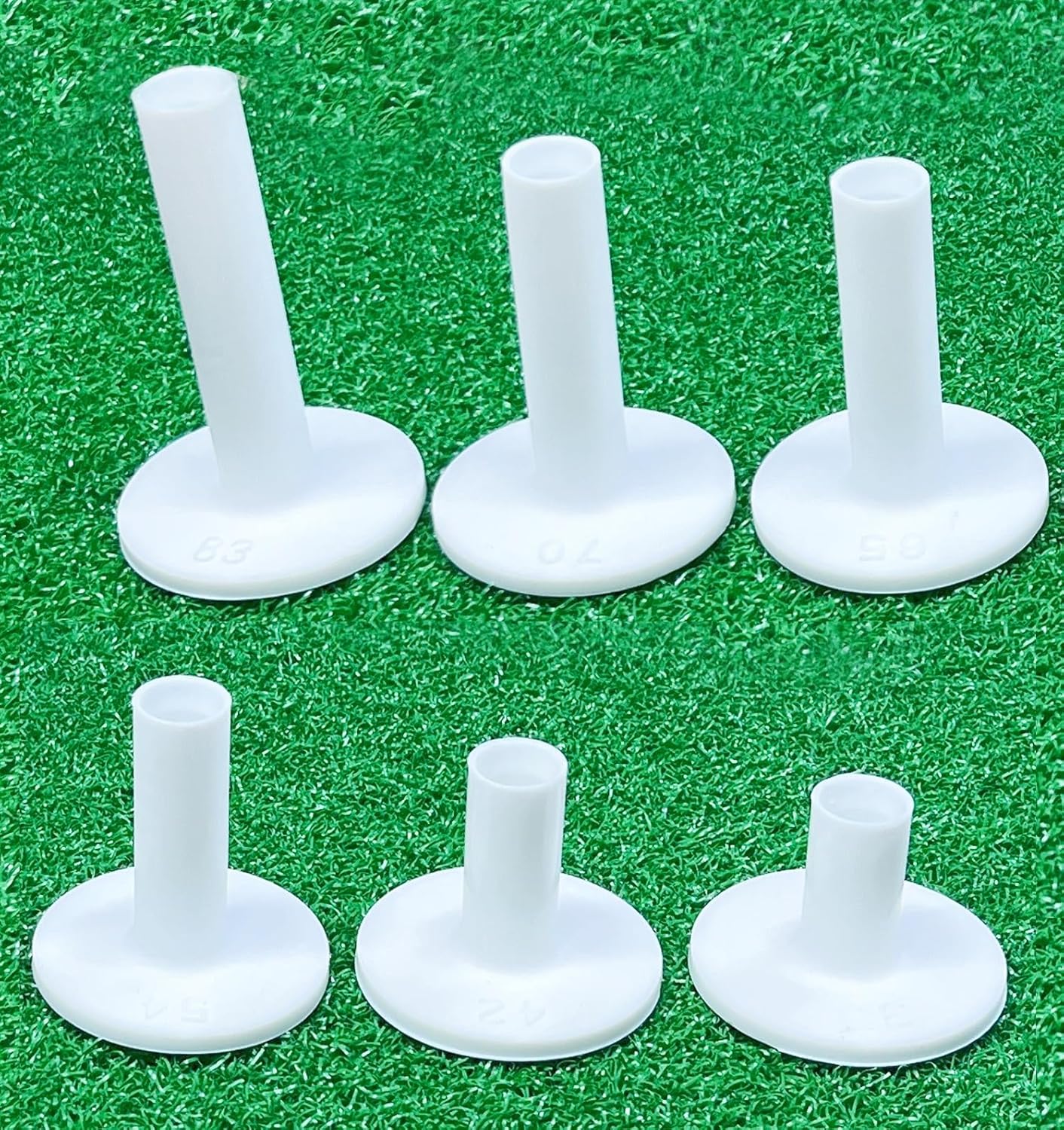 BEAUTOPE Golf Rubber Tees Set - Perfect for Golf Practice