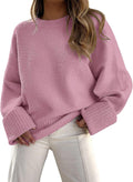 LILLUSORY Women's Comfy Oversized Sweaters for Winter Wear