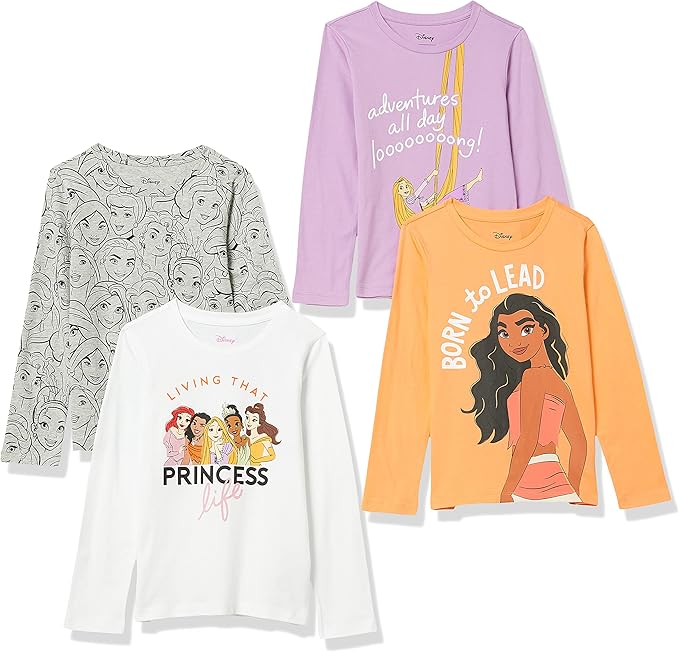 Disney Marvel Star Wars Long-Sleeve T-Shirts for Girls and Toddlers