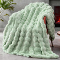 Faux Fur Throw Blanket for Couch - Cozy 1000 GSM Plush Throw