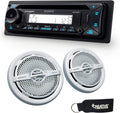Sony MEX-M72BT Marine Bluetooth/CD Receiver with 6.5ft Marine Speakers