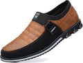 Mens Microfiber Casual Loafers - Comfortable Walking Dress Shoes