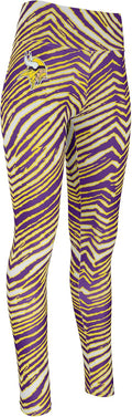 Zubaz NFL Women's Full Length High Waist Basic 1.0