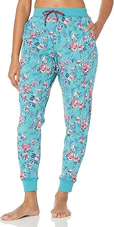 Vera Bradley Women's Plus Cotton Jogger Pajama Pants with Pockets