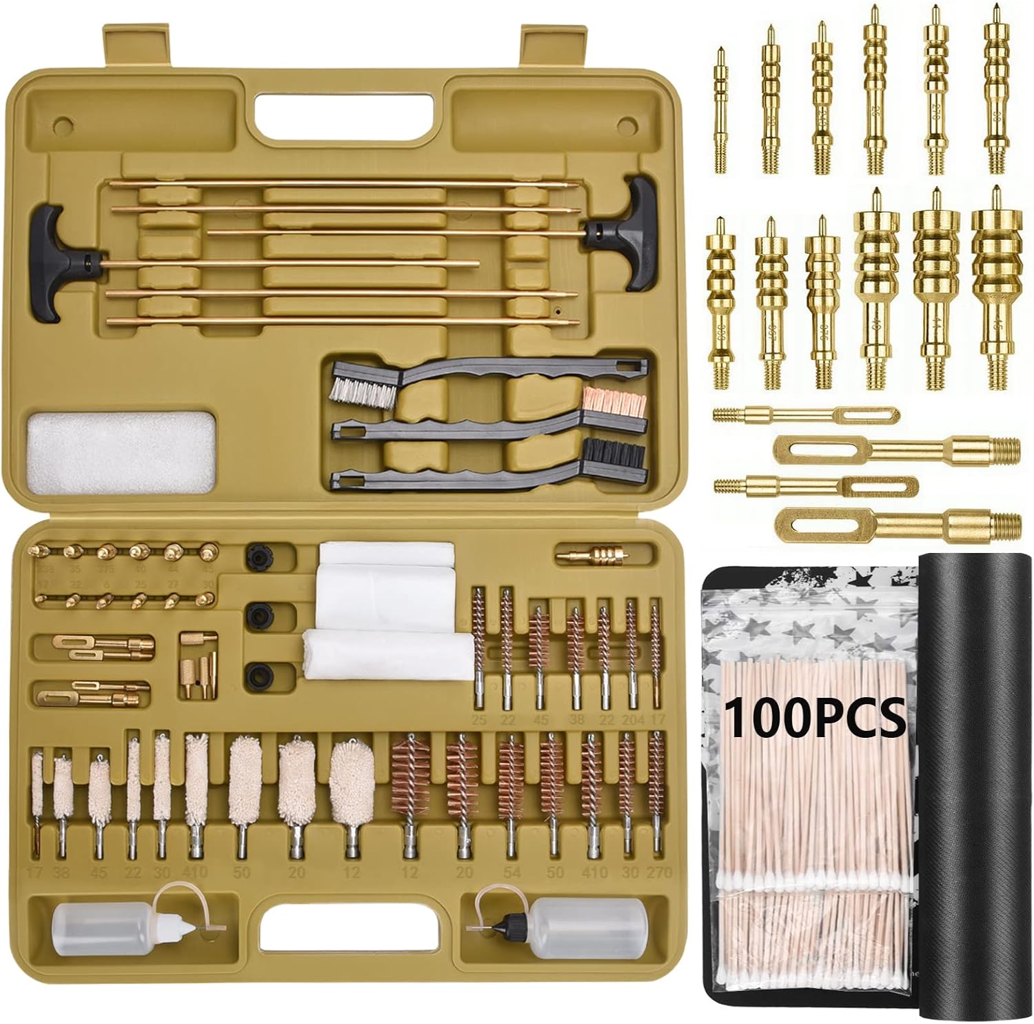 iunio Universal Gun Cleaning Kit for All Guns and Calibers