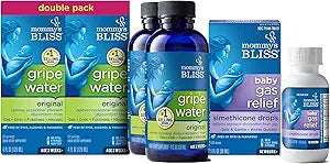 Mommy's Bliss Gripe Water & Gas Relief Drops for Babies