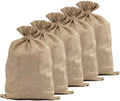5PCS Large Burlap Bags 20x30 in Natural Jute Grow Sacks - Reusable