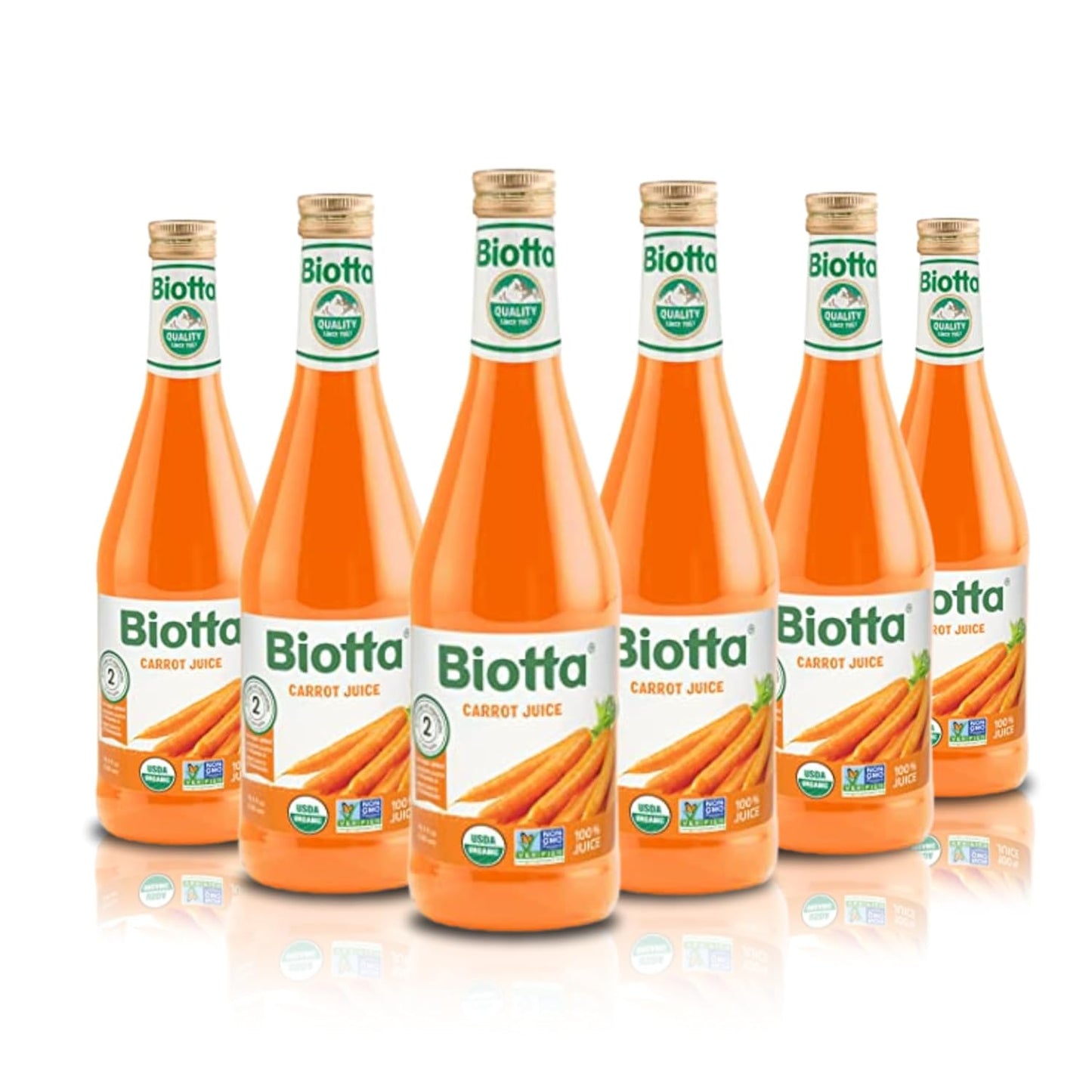 Biotta Organic Carrot Juice - Nutrient-Rich Wellness Drink