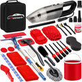 41Pcs Car Wash Cleaning Kit with High Power Vacuum - Complete