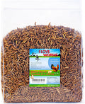 I LOVE WORMS Dried Black Soldier Fly Larvae (5lb) - High Calcium Treat
