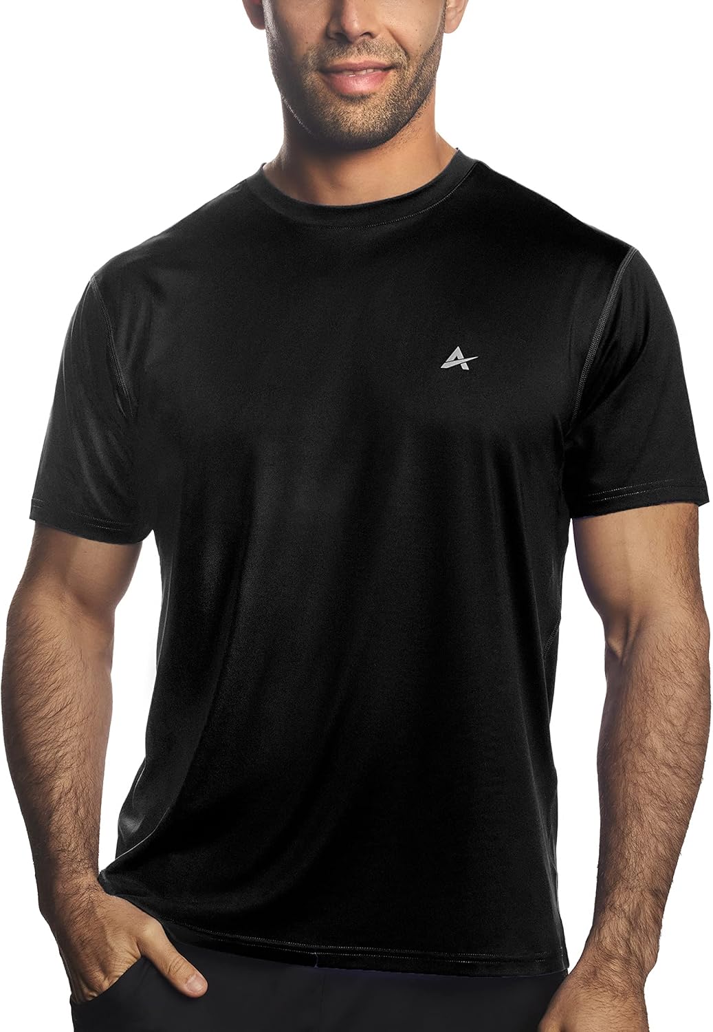 Arctic Cool Mens Crew Neck Instant Cooling Performance Shirt
