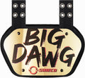 O Shield Football Back Plate Drip Pattern - Adult Backplate Protection