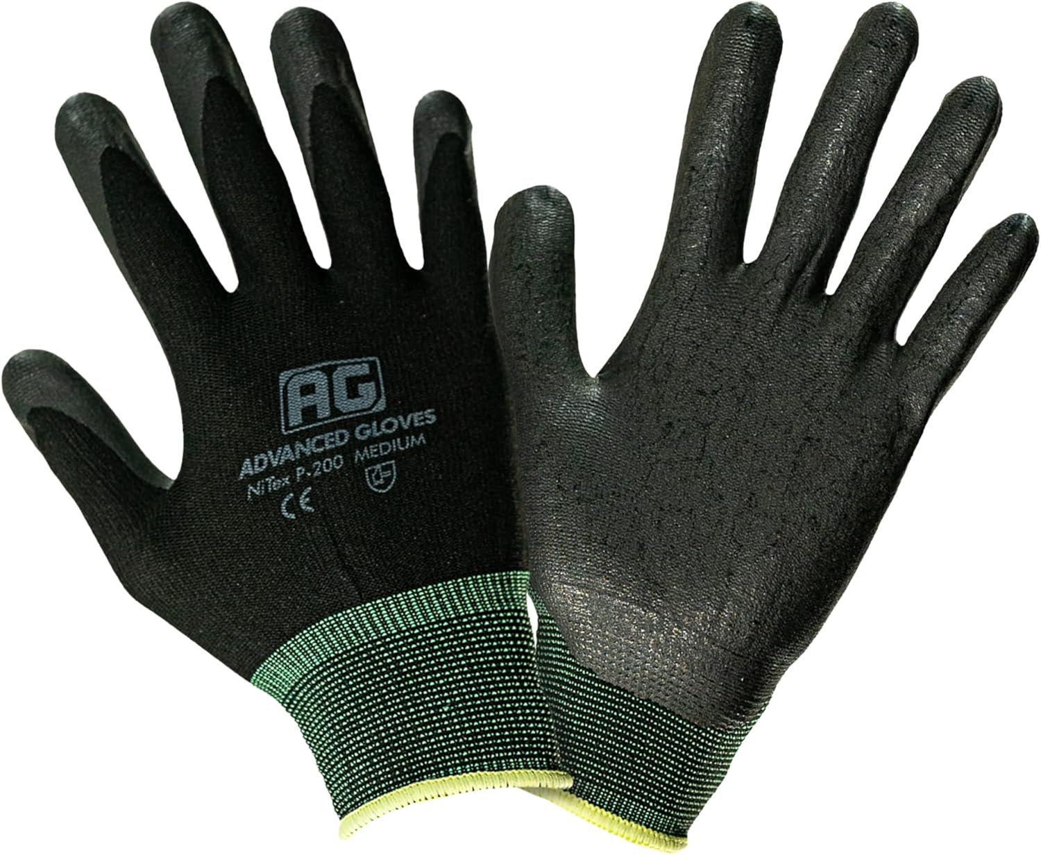 NiTex P-200 Nylon Nitrile Gloves for Insulated Grip and Comfort