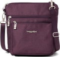 Baggallini Modern Pocket Crossbody Bag for Women - Lightweight RFID on
