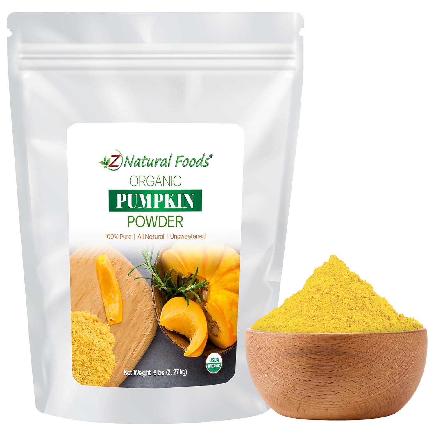 Organic Pumpkin Powder for Spice Lattes, Baking, Smoothies