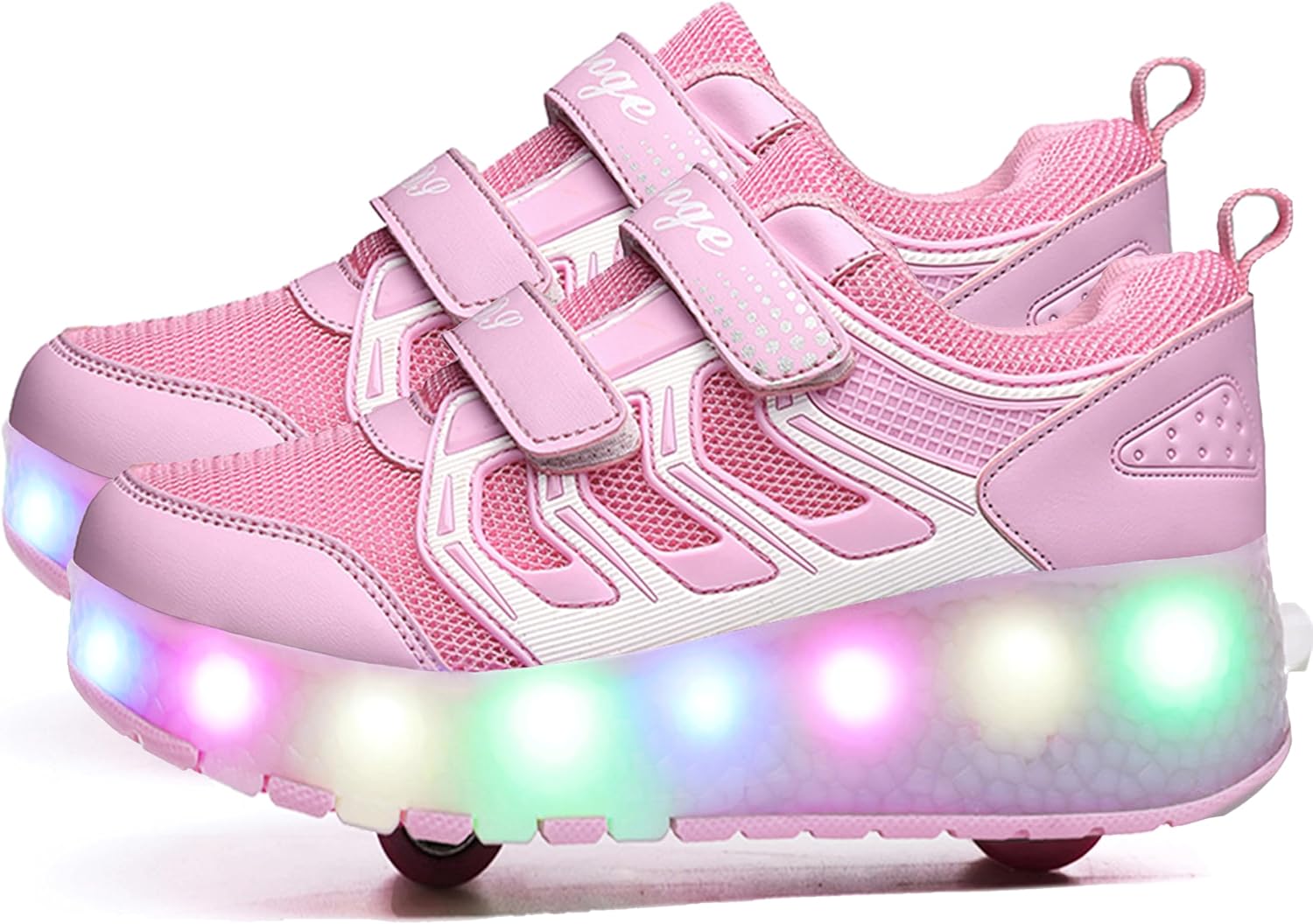 Aikuass LED Light Up Roller Shoes for Kids - Fun & Stylish