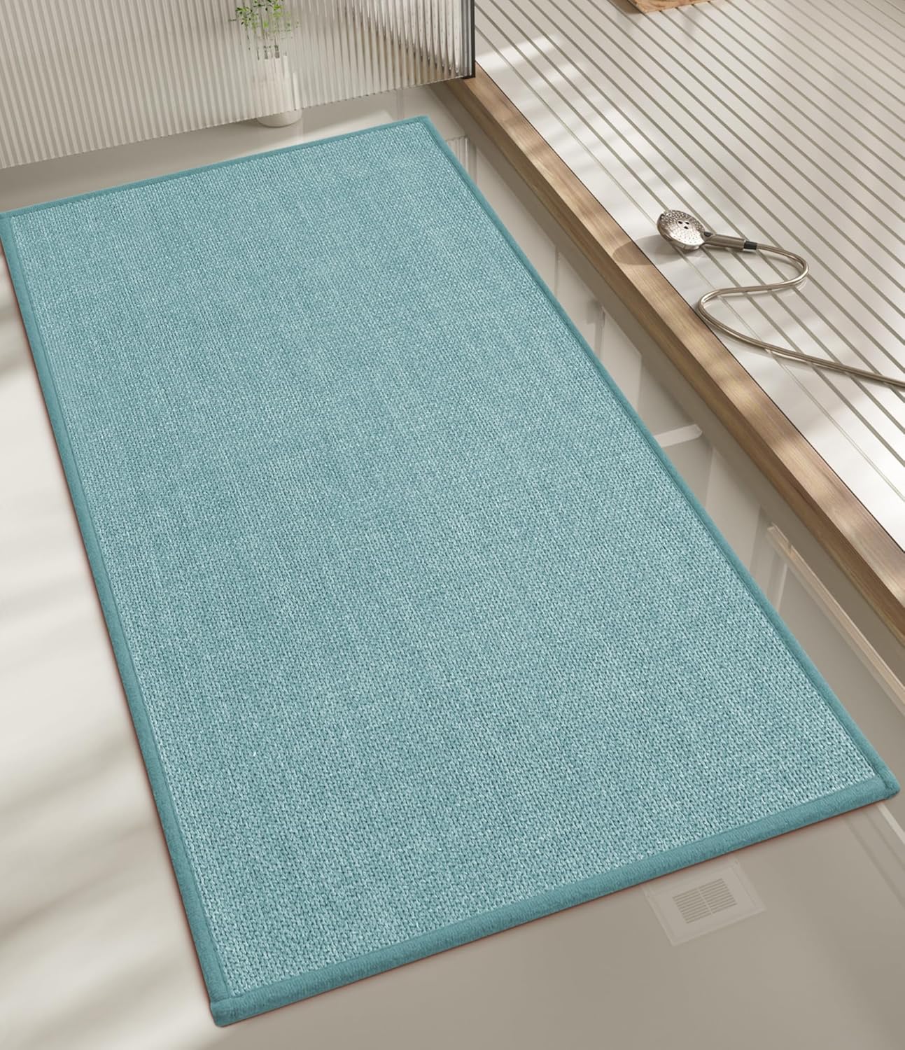Ultra Thin Non Slip Bath Mat Runner for Quick Drying Needs