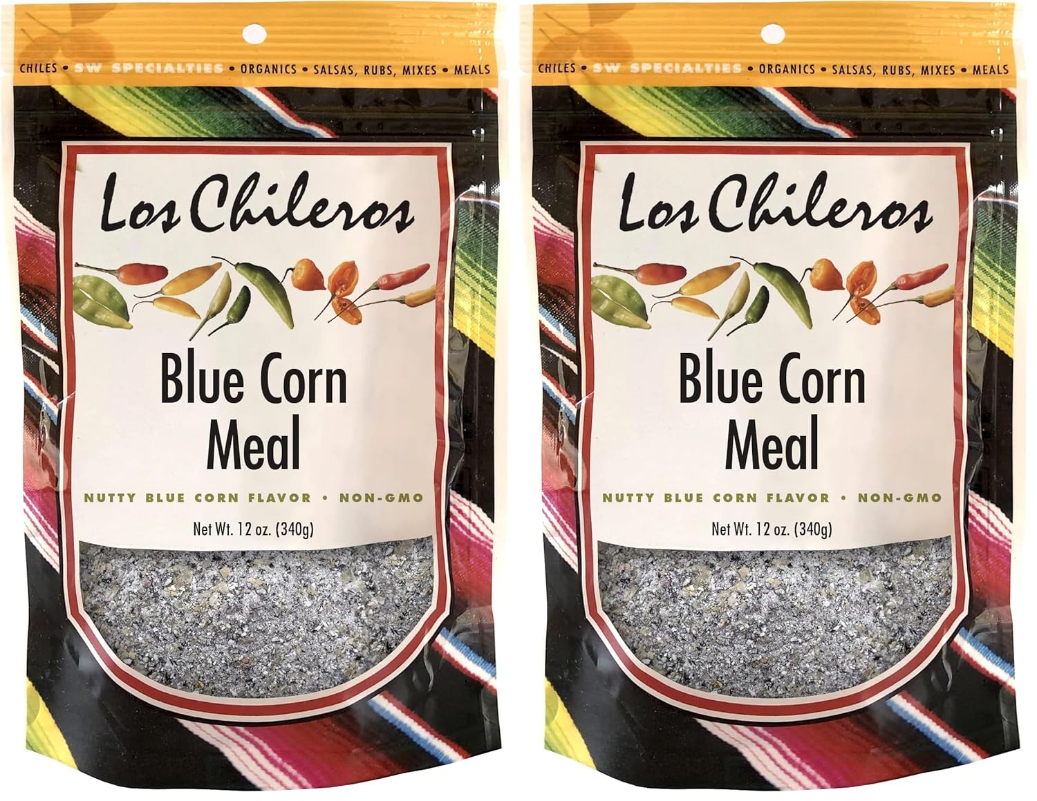 Los Chileros Blue Corn Meal for Delicious Gluten Free Baking