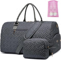 Duffle Bag for Travel Weekender with Shoe Compartment - Spacious Carry