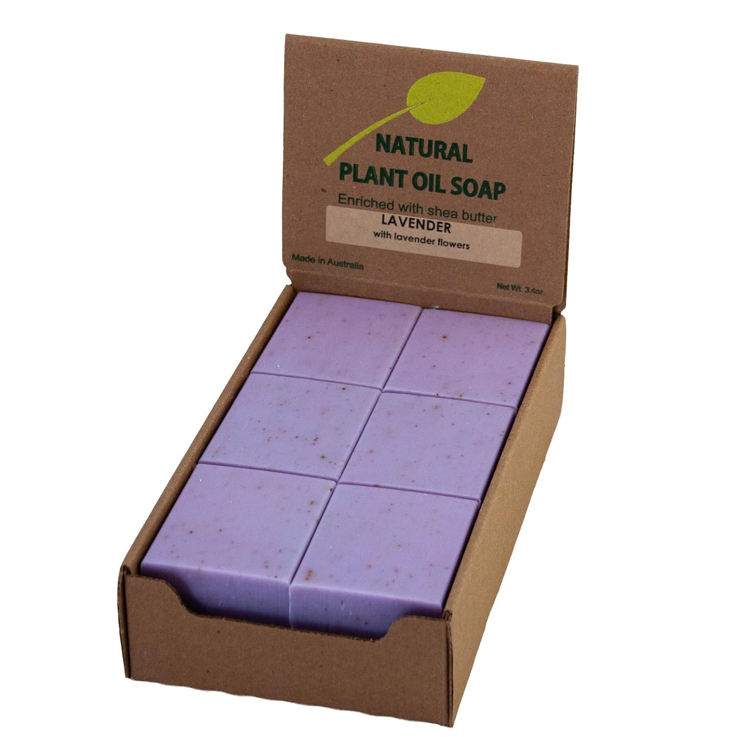 Lavender with Flowers Scented Natural Soap Bars for Luxurious Care