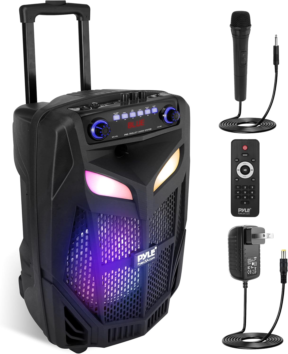 800W Portable Bluetooth PA Speaker System