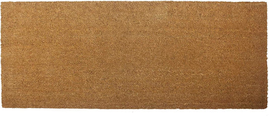 Entryways Natural Coir Doormat for Home, 24in x 60in Size