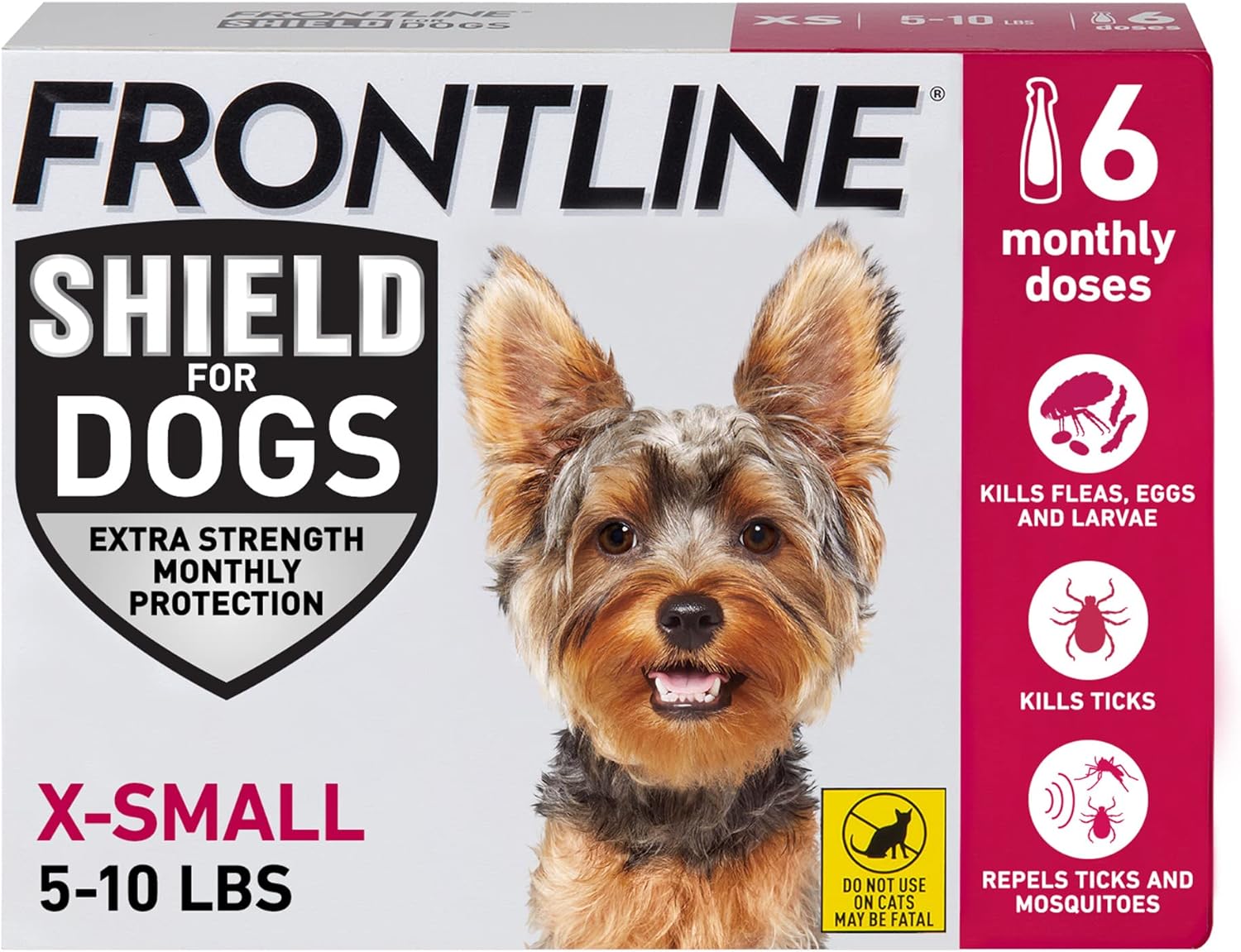 FRONTLINE Shield Flea & Tick Treatment for X-Small Dogs