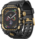 amBand Rugged Case with Band for Apple Watch 44mm - Military