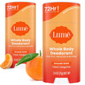 Clean Tangerine Whole Body Deodorant Pack of 2 - 72 Hour Odor Control