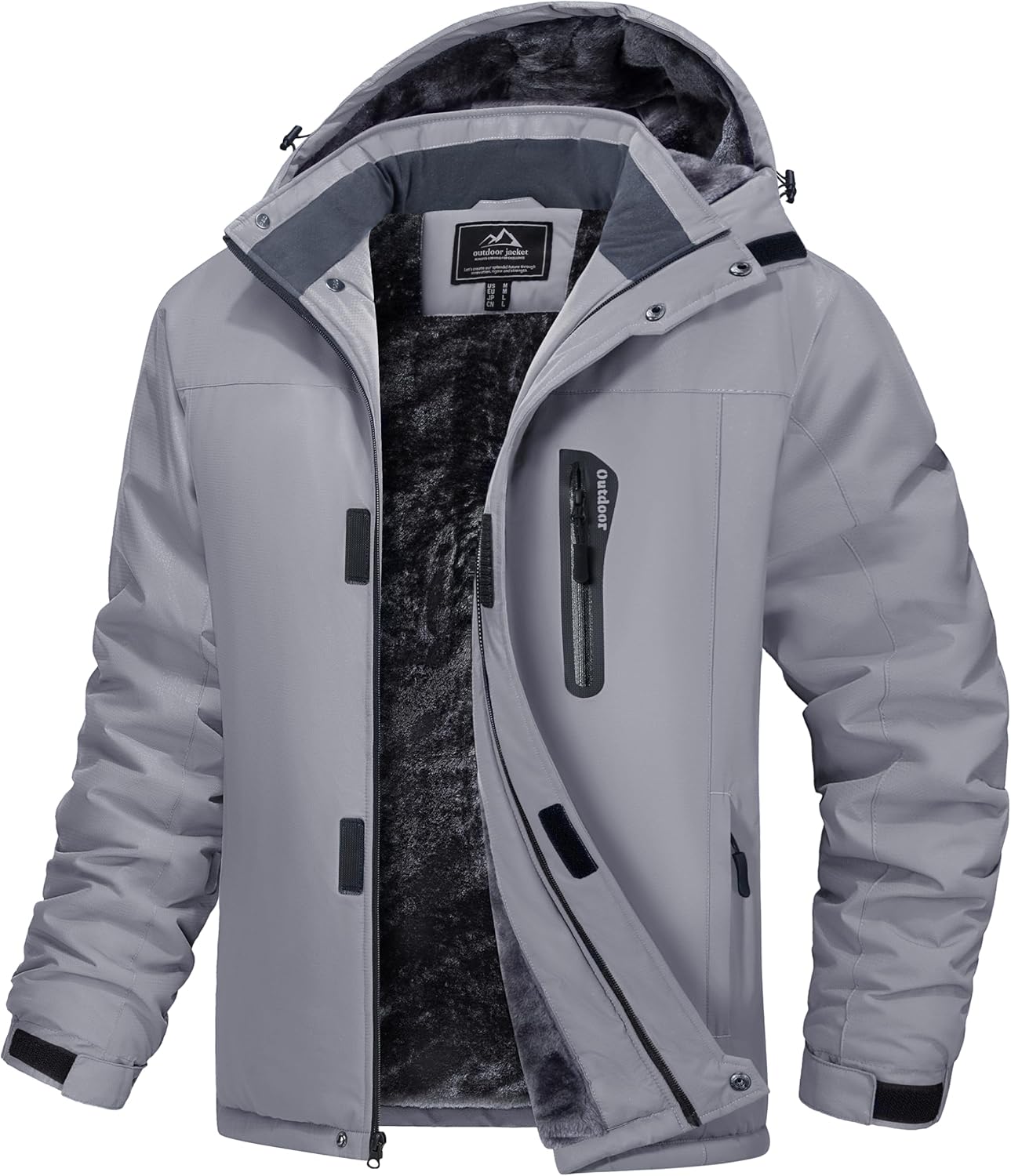 MAGCOMSEN Men's Winter Coats for Skiing and Outdoor Activities