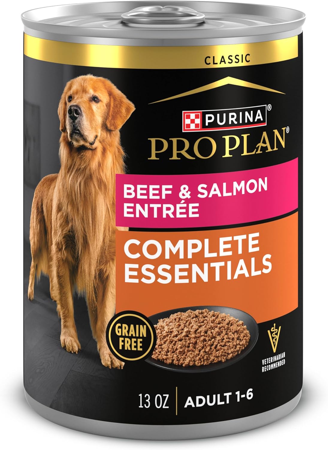 Purina Pro Plan Grain Free Dog Food with Beef and Salmon Entree