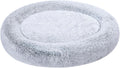 Donut Pet Bolster Faux Fur Bed 45 in - Cozy, Washable Comfort